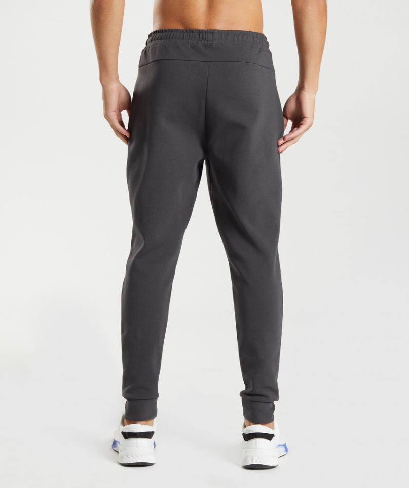 Men's Gymshark Rest Day Knit Jogger Black | CA 5D0187